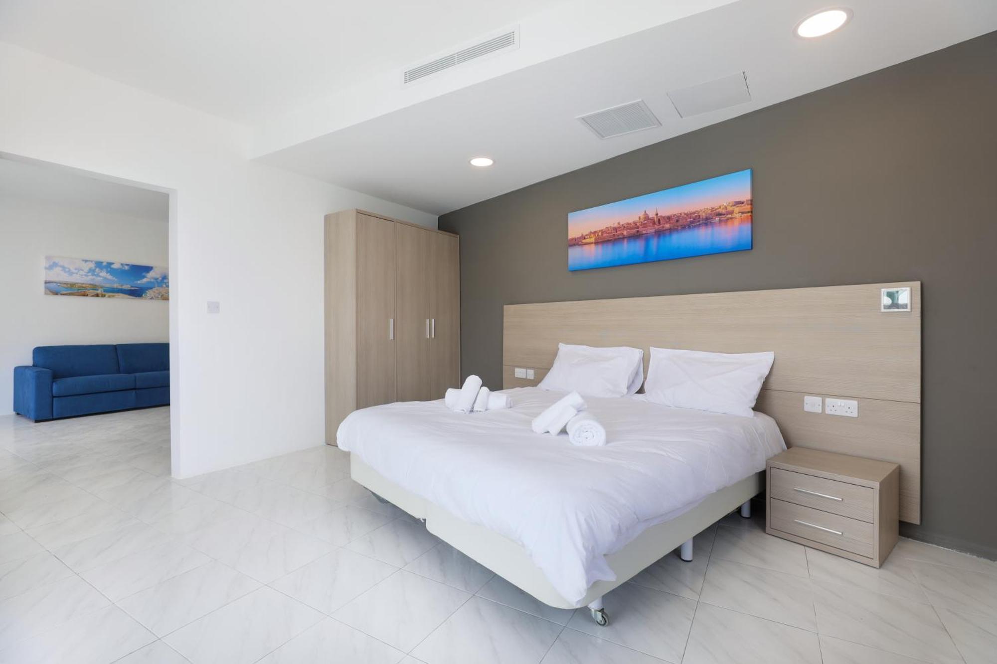 Seaview Stays St. Paul's Bay Ruang foto